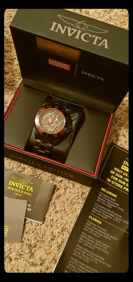 invicta marvel venom watch